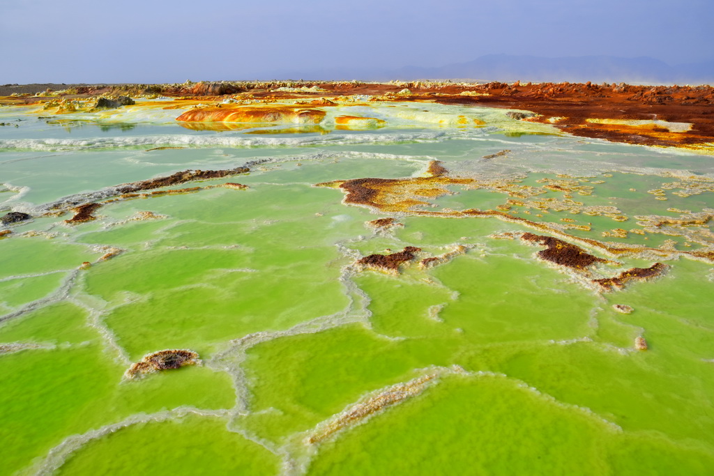 Dallol, Sulphur Springs